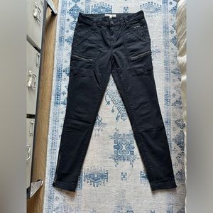 Joie black cropped jeans